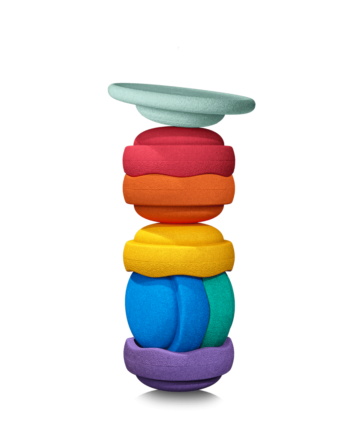 Stapelstein® Original Rainbow & Board Bundle