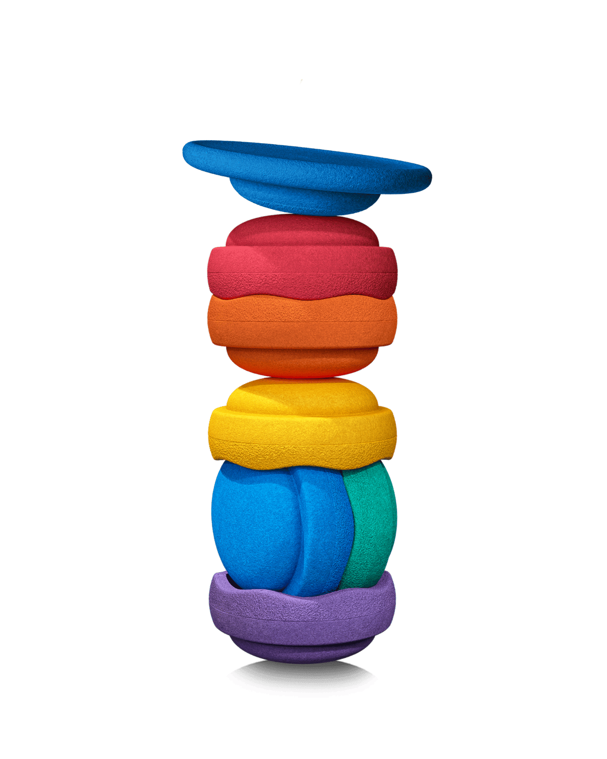 Stapelstein® Original Rainbow & Board Bundle