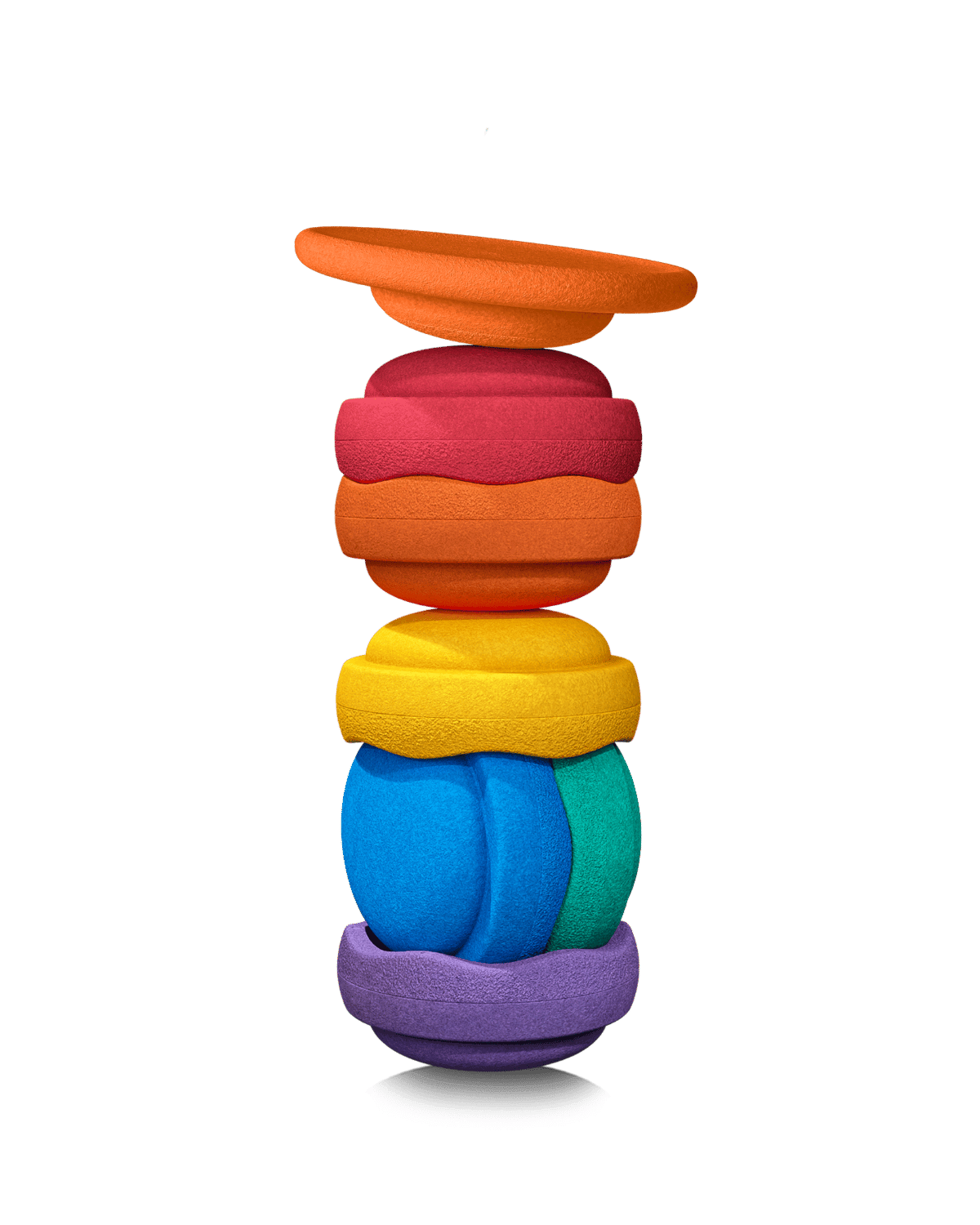 Stapelstein® Original Rainbow & Board Bundle