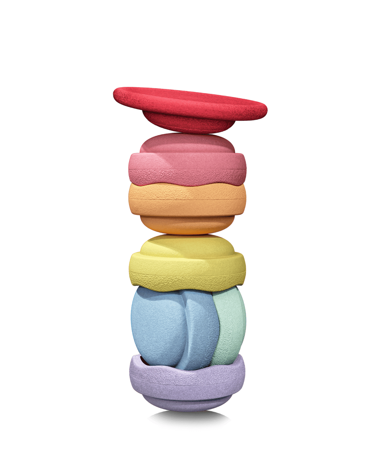 Stapelstein® Original Rainbow & Board Bundle