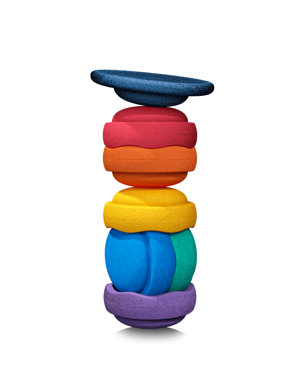 Stapelstein® Original Rainbow & Board Bundle