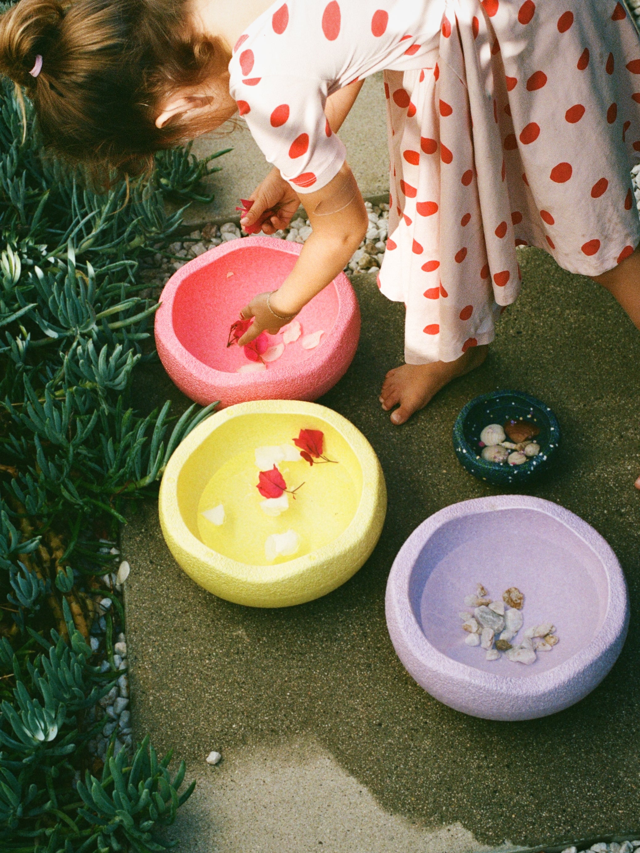 Stapelstein ® Water Lily Rainbow Set