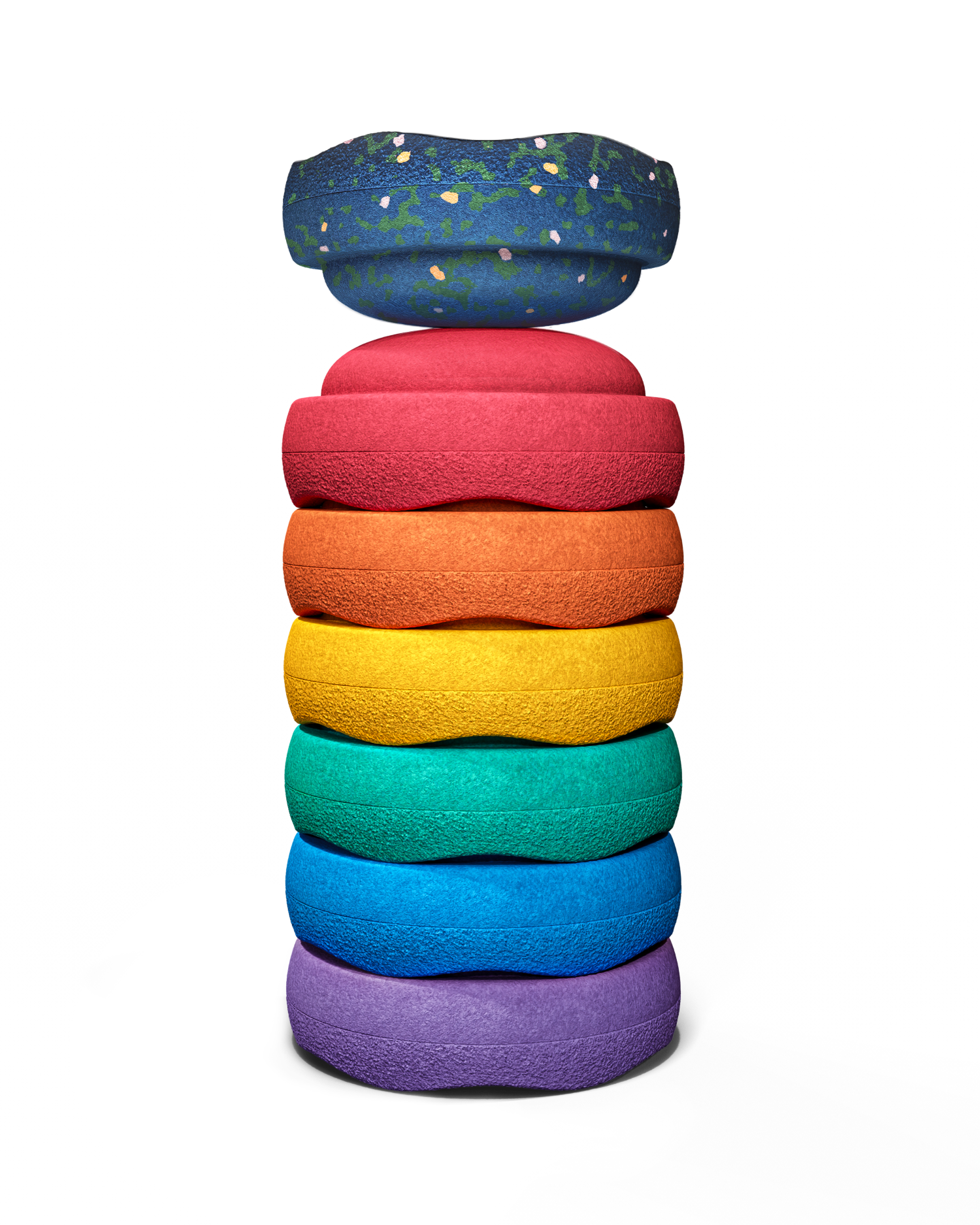 Stapelstein ® Water Lily Mini Rainbow