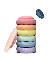 Stapelstein ® Water Lily Rainbow Set
